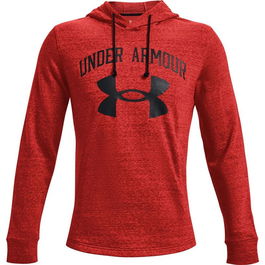 Sweat à capuche homme Under Armour Rival Terry Rouge