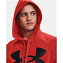 Sweat à capuche homme Under Armour Fleece Rival Rouge