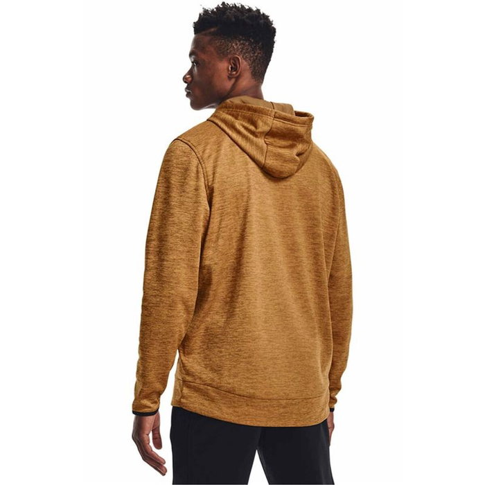 Sweat à capuche homme Under Armour Fleece Twist Marron