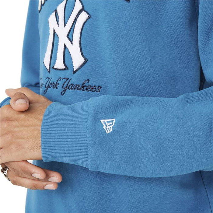 Sweat sans capuche homme New Era MLB Heritage New York Yankees M Blue Bleu