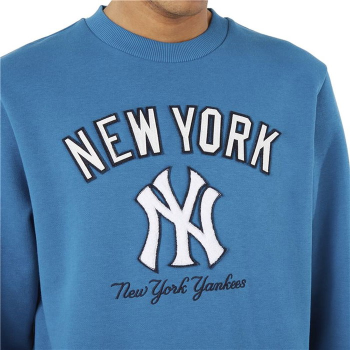 Sweat sans capuche homme New Era MLB Heritage New York Yankees M Blue Bleu