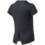 T-shirt à manches courtes femme Reebok Workout Ready Activchill Noir 8 ans