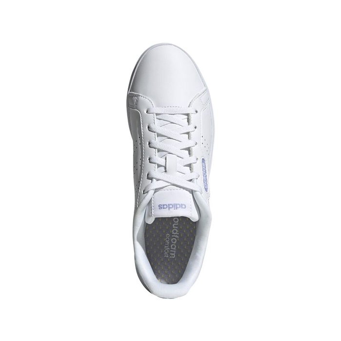 Chaussures de Running pour Adultes Adidas Courtpoint Base W Blanc