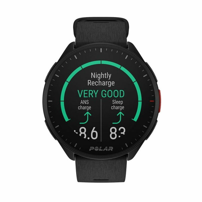 Smartwatch avec Podomètre Polar Noir 1,2" Ø 45 mm