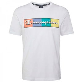 T-shirt à manches courtes homme Champion Blanc XL