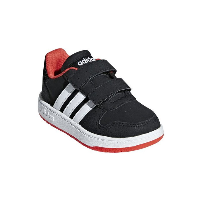 Chaussures de Sport pour Bébés Adidas Hoops 2.0 Noir 38