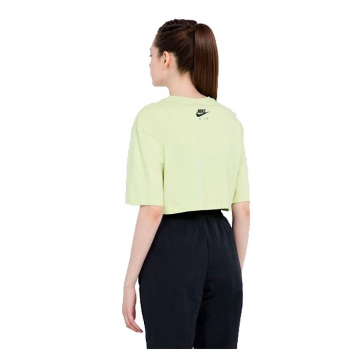 T-shirt à manches courtes femme Nike Air Vert clair 10-12 Ans