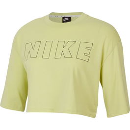 T-shirt à manches courtes femme Nike Air Vert clair 10-12 Ans