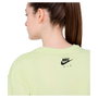 T-shirt à manches courtes femme Nike Air Vert clair 10-12 Ans
