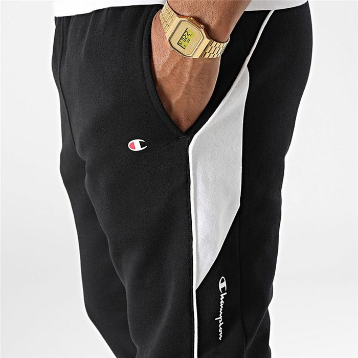 Pantalon de sport long Champion Rib Cuff Noir Homme 12