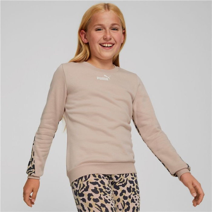 Sweat-shirt sans capuche fille Puma Alpha Crew Neck Rose 39