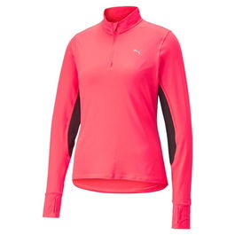 Tee-shirt Manches Longues Femme Puma 520184 34 Rose foncé (S)