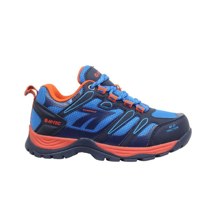 Chaussures de Sport pour Enfants Hi-Tec Muflon Low WP Bleu 42 Chaussures de Sport pour Enfants Hi-Tec Muflon Low WP Bleu 42