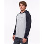 Sweat à capuche homme Rip Curl Embroid Hooded Zip Thru Gris clair 37