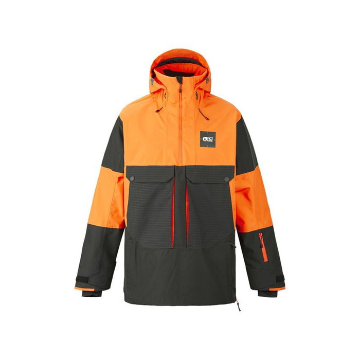 Anorak de ski Picture Anton Orange Homme Anorak de ski Picture Anton Orange Homme