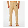 Pantalon de sport long Rip Curl Re Entry Jogger Beige Homme