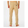 Pantalon de sport long Rip Curl Re Entry Jogger Beige Homme