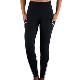 Leggings de Sport pour Femmes Endless Twice Hw Noir