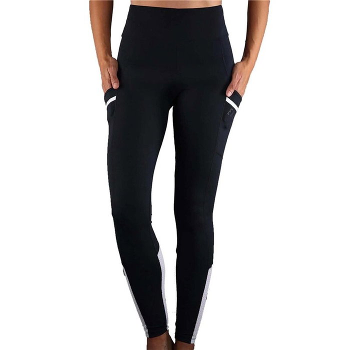 Leggings de Sport pour Femmes Endless Twice Hw Noir