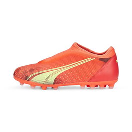 Chaussures de foot pour Enfants Puma Ultra Match LL MG Orange 13-14 Ans