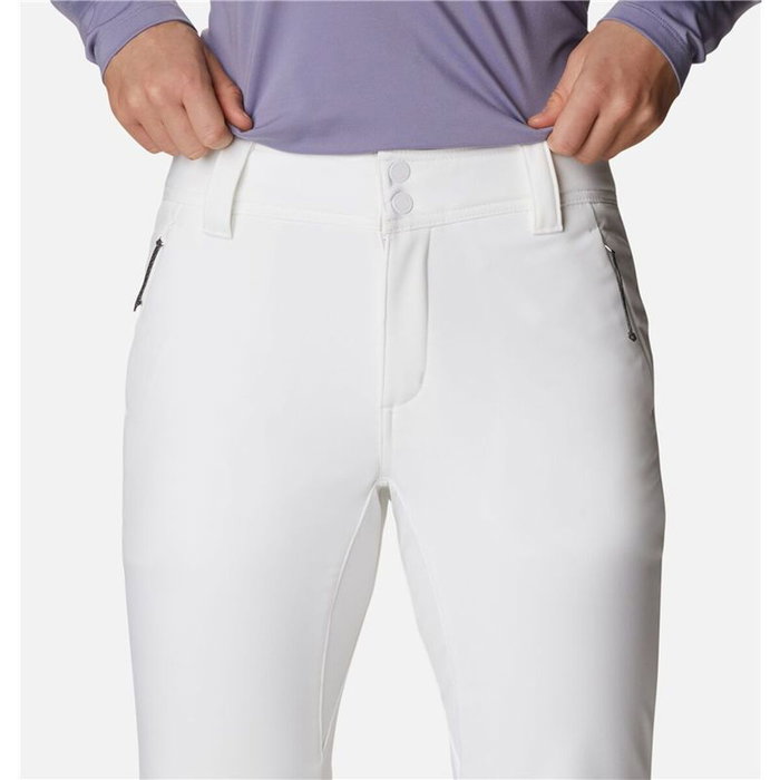 Pantalon de sport long Columbia Roffee Ridge IV Blanc 27