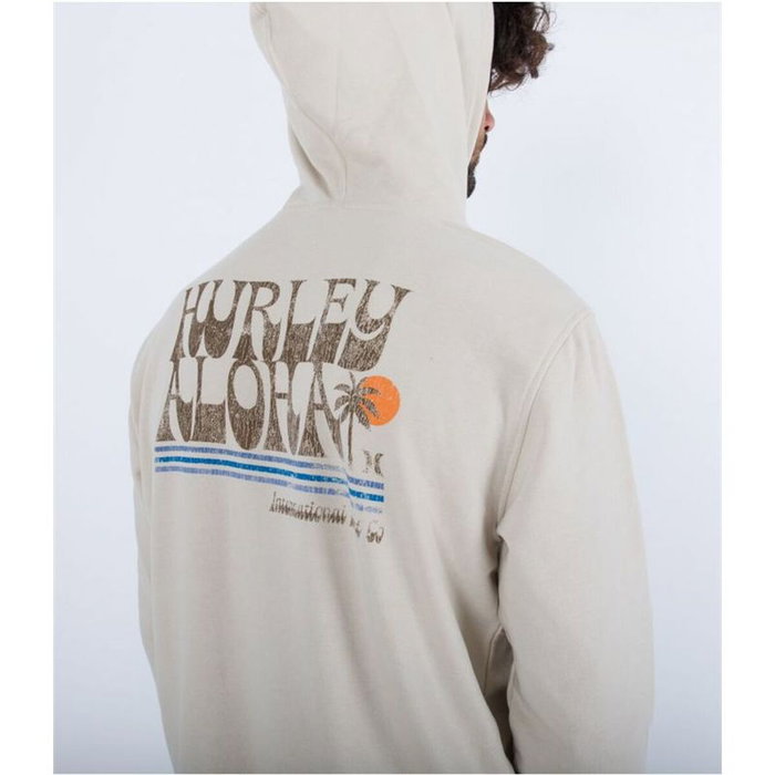 Sweat à capuche homme Hurley Hurley 77 Beige