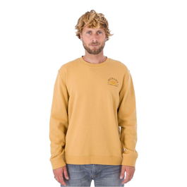 Sweat sans capuche homme Hurley No Bummers Ocre 40,5