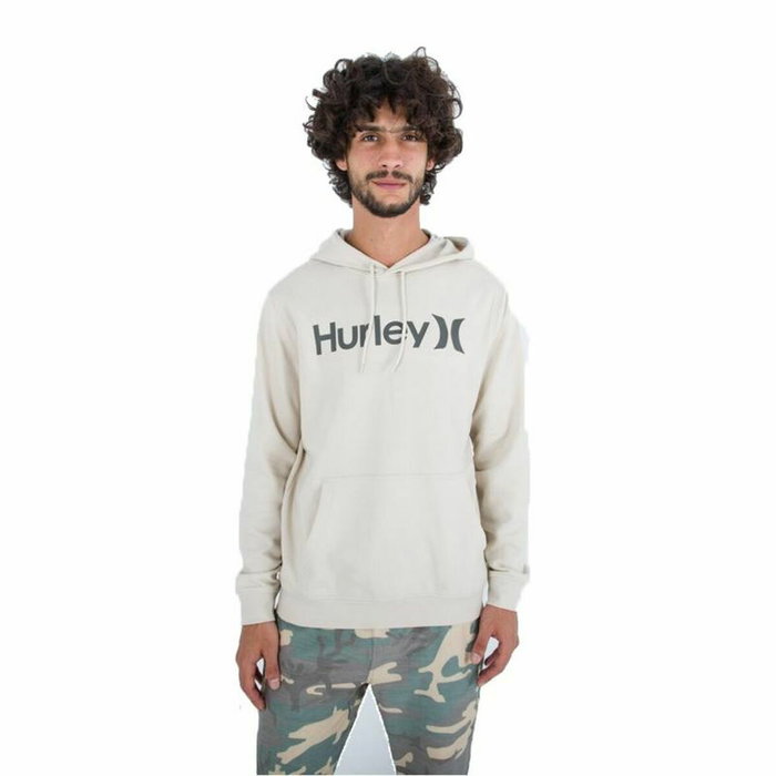 Sweat à capuche homme Hurley One Only Blanc Sweat à capuche homme Hurley One Only Blanc
