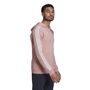 Sweat à capuche homme Adidas Essentials 3 Bandas Rose clair