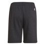 Short de Sport pour Enfants Adidas Future Icons 3 Bandas Noir