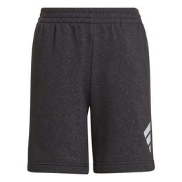 Short de Sport pour Enfants Adidas Future Icons 3 Bandas Noir
