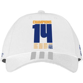 Casquette de Sport Adidas Real Madrid UCL Champions Blanc Taille unique