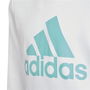 Sweat à capuche enfant Adidas HE9290 Blanc
