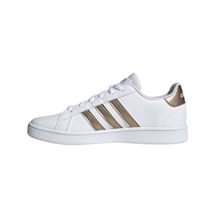 Chaussures de Sport pour Enfants Adidas Grand Court Blanc