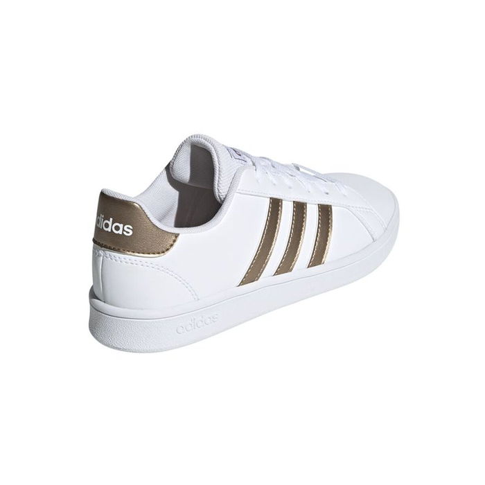 Chaussures de Sport pour Enfants Adidas Grand Court Blanc