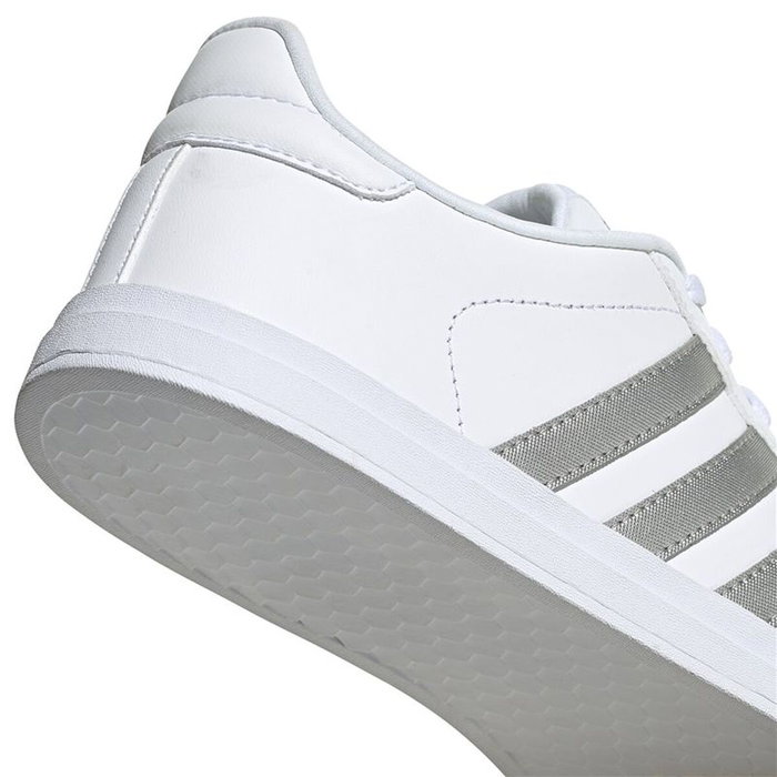 Chaussures de Running pour Adultes Adidas Courtpoint W Blanc
