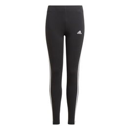 Leggings de Sport pour Enfants Adidas Essentials 3 Bandas Noir 37-39