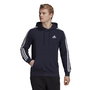 Sweat à capuche homme Adidas Essentials 3 Bandas Bleu foncé