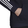 Sweat à capuche homme Adidas Essentials 3 Bandas Bleu foncé