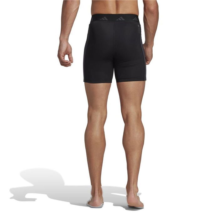 Leggings de sport pour homme Adidas Hyperglam Techfit Noir