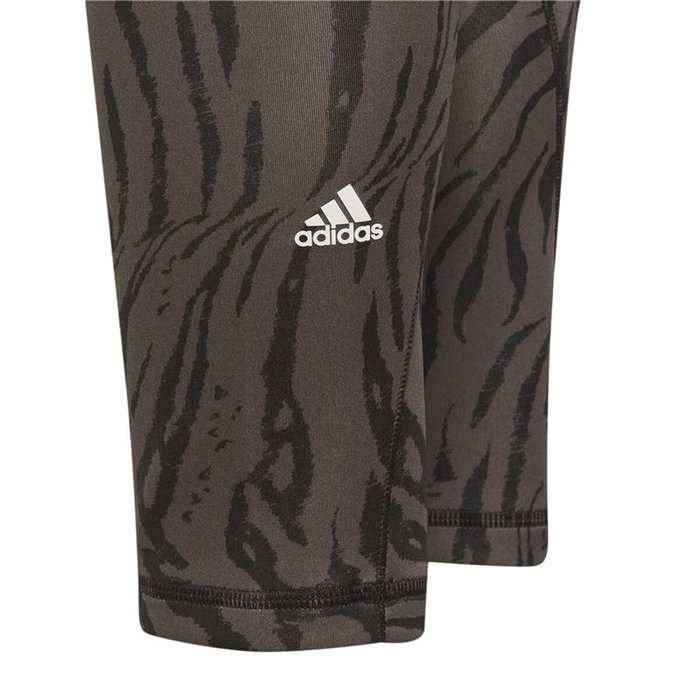 Pantalon de Sport pour Enfant Adidas Noir Gris 32