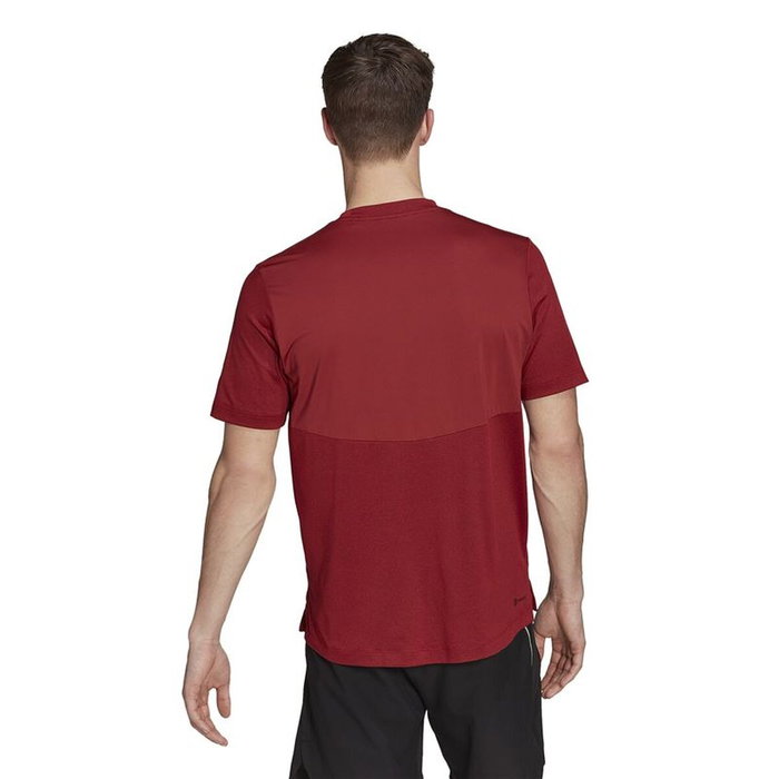 T-shirt à manches courtes homme Adidas HK9542 Rouge foncé