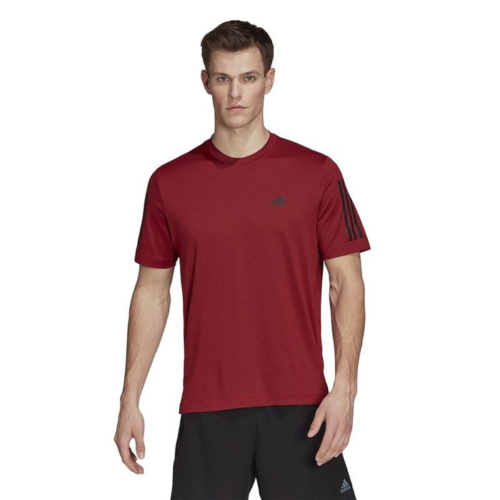 T-shirt à manches courtes homme Adidas HK9542 Rouge foncé