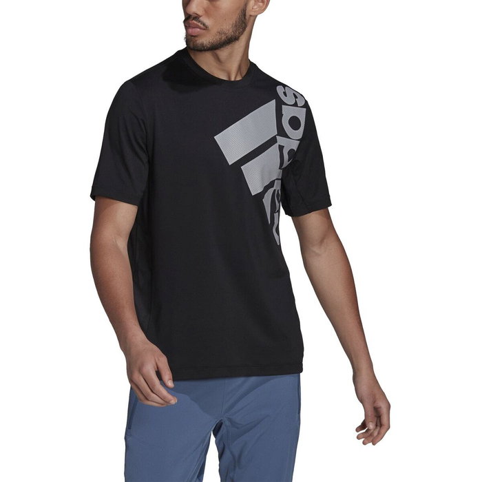 T-shirt à manches courtes homme Adidas Big Badge Noir