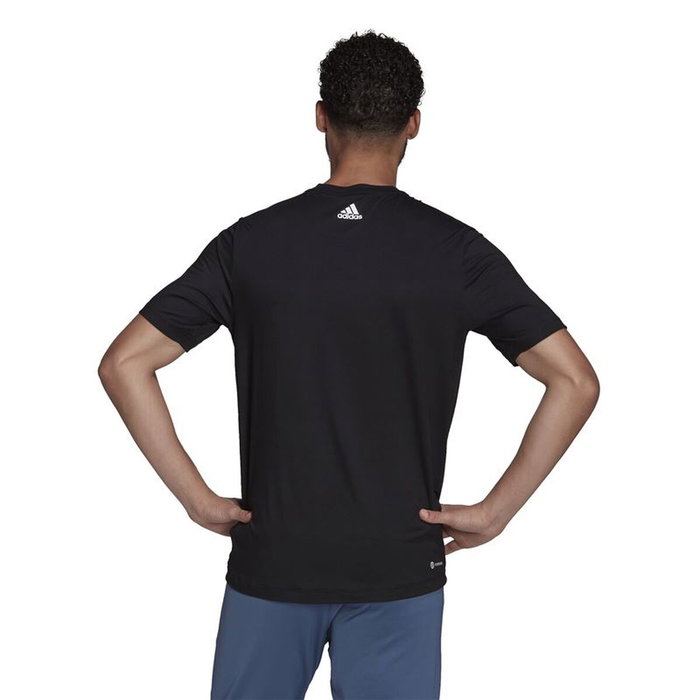 T-shirt à manches courtes homme Adidas Big Badge Noir