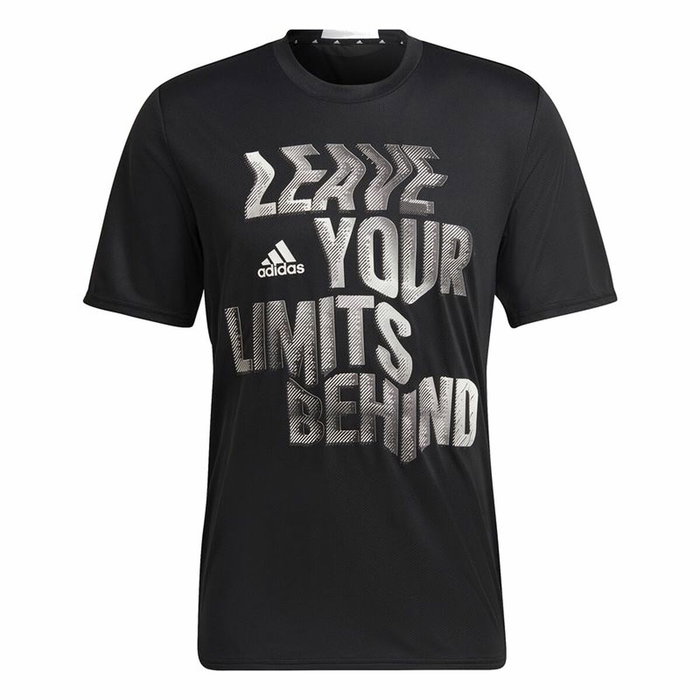 T-shirt à manches courtes homme Adidas HIIT Noir T-shirt à manches courtes homme Adidas HIIT Noir