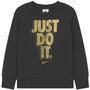 Sweat-shirt sans capuche fille Nike Gifting Noir 38