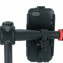 Support Smartphone pour Vélo Muvit 4" Noir Plastique