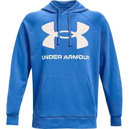 Sweat à capuche homme Under Armour Rival Bleu