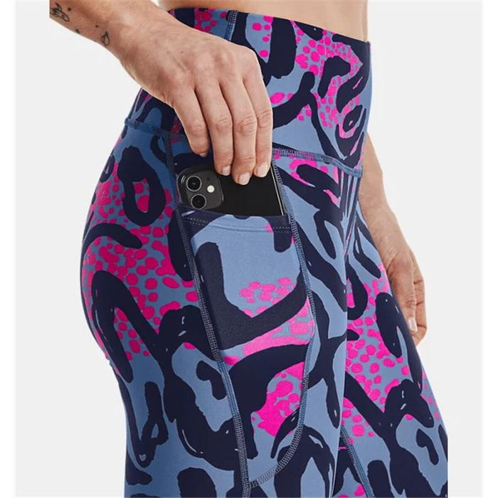 Leggings de Sport pour Femmes Under Armour HeatGear Armour Violet